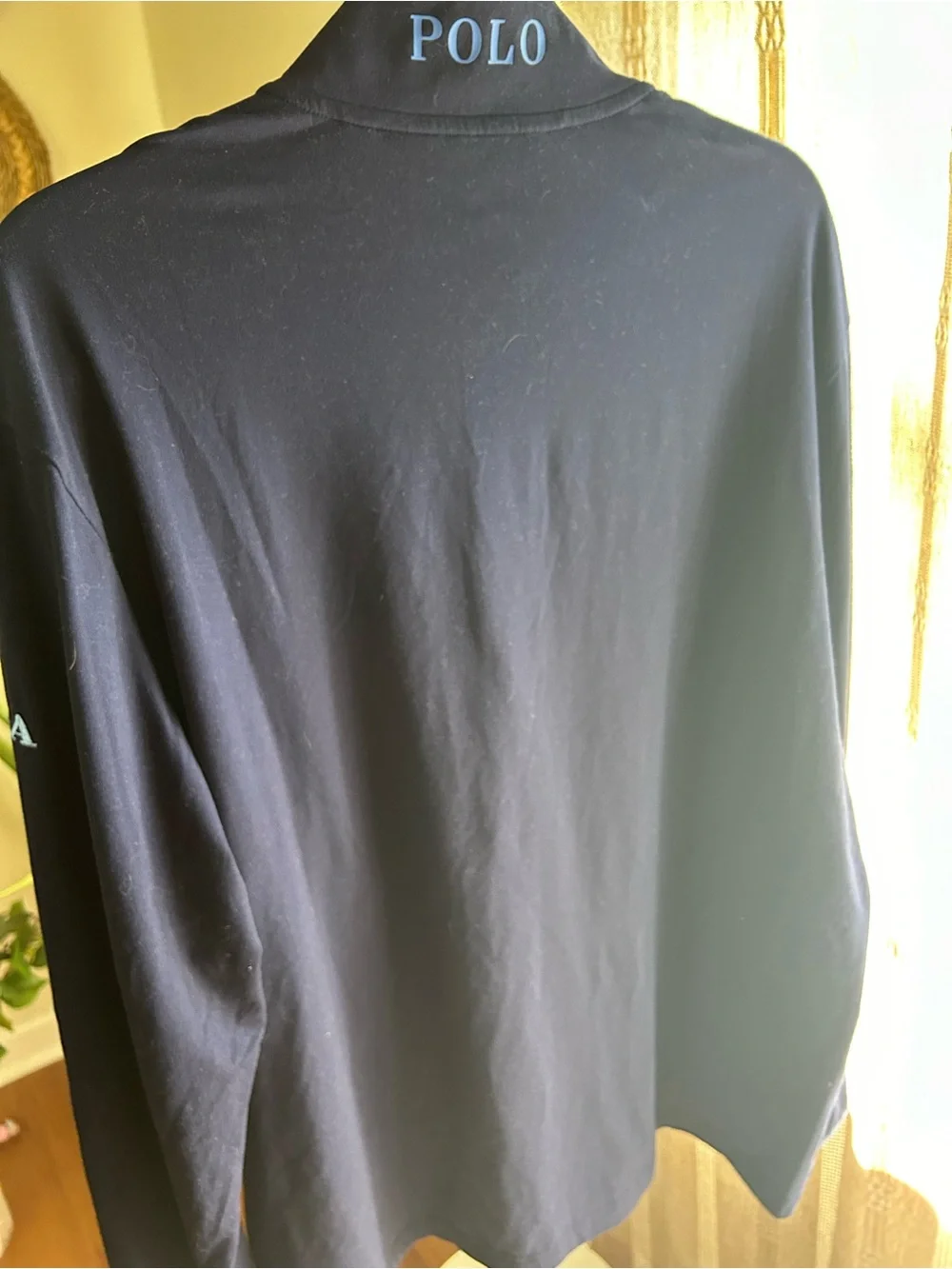 Polo by Ralph Lauren Navy Blue Golf Quarter-Zip Pullover